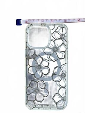 Case-Mate Clear Floral Pattern Case for iPhone 16 pro max